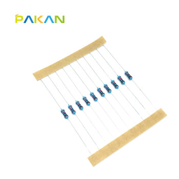 PAKAN1/4W金属膜电阻包 精度1% 25种常用 每种20只共500只